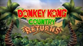 Title Screen  Donkey Kong Country Returns OST Extended [upl. by Wavell]