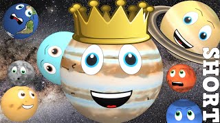 Jupiter Planet Song for Kids Shorts [upl. by Stegman115]