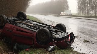 Nombreux accidents en Normandie [upl. by Analise460]