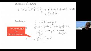 Alternierende QuersummenRegel AQSR Beweis [upl. by Enihsnus902]