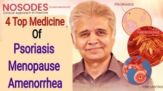 Part 11  4 Top medicine of Psoriasis Menopause Amenorrhea  Dr Ali Muhammad [upl. by Notsek]