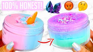 100 HONEST 150 SLIME OBSIDIAN SLIME REVIEW [upl. by Roanne450]