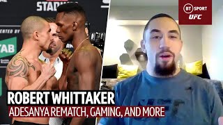 quotI burned my self out with hatequot Robert Whittaker on rivalry and respect for Adesanya at UFC 271 [upl. by Lednor199]