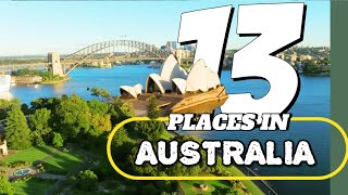 13 Most Beautiful Places to Visit in Australia  Australia Travel Guide [upl. by Menis]