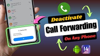 How To Deactivate Call Forwarding From Any Phone  How To Stop Call Forwarding [upl. by Atikat79]