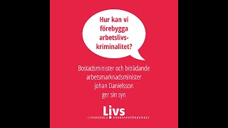 Val 2022 Arbetslivskriminalitet [upl. by Teirrah]