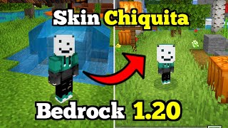 🟢 Como Tener Skin BEBE en Minecraft PE 120  Como Tener SKINS CHIQUITAS en Minecraft Bedrock [upl. by Aubrette]