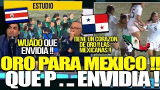 ORO PARA MEXICO  PRENSA CENTROAMERICANA ELOGIA A MEXICO FEMENIL  SON LOS AMOS Y SEÑORES DE FUTBOL [upl. by Nael219]