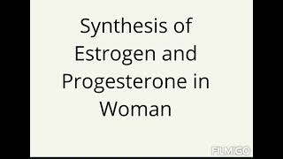 synthesis of estrogen and progesterone mstutorialmaster tutorialsfornutritionists [upl. by Caddric42]