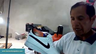 COMO HACER ZAPATOS DEPORTIVOS PARA HOMBRES [upl. by Philippine]