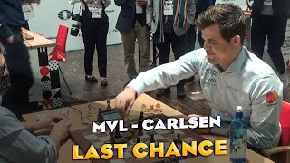 VachierLagrave  Carlsen  World Blitz  Last chance [upl. by Aina130]