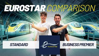 Is Eurostar Business Premier Worth It London to Paris Train Class Comparison [upl. by Idyh]