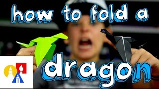 How To Fold An Origami Dragon [upl. by Ariane]