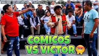 Cholito Victor se rebela con los Comicos Ambulantes 🔥🤣  Jofre ft Pestañita [upl. by Moise266]