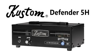 Kustom The Defender 5H  wzmacniacz gitarowy który nie bierze jeńców  FILMIKI O GITARACH [upl. by Ahsenahs]