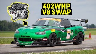 LS Swap V8 Miata Review  Too Much Motor Not Enough Chassis [upl. by Shamma]