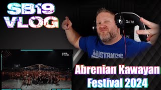 SB19 VLOGS Abrenian Kawayan Festival 2024  REACTION [upl. by Cire35]