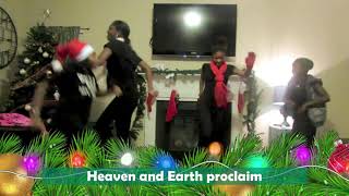 Its Christmas by Mandisa with Lyrics and Motions by Kidcoast Columbia [upl. by Sillyhp]