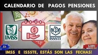 ¿Cuales serán las fechas de pensión imss e Issste en 2024 🤔⏩▶️📰🗞️ [upl. by Aieki]