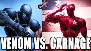 VENOM VS CARNAGE CARNAGE USA │ Comic History [upl. by Ardnaxela]