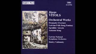 Jāzeps Vītols 18631948  Jewels for orchestra Op 66 1924 [upl. by Zeke]