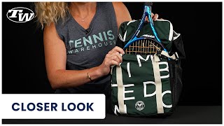 Take a closer look at the Babolat Classic Wimbledon Tennis Backpack [upl. by Aicitel]