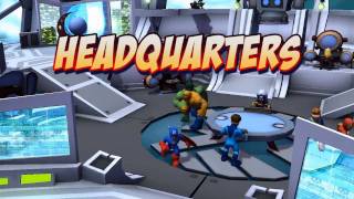 Super Hero Squad Online Helicarrier Headquarters Revealed [upl. by Ardnu281]