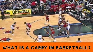 What Is a Carry In Basketball  Carrying or Palming Examples [upl. by Dickie]