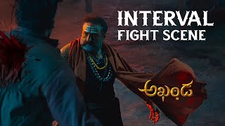 Akhanda Interval Fight Scene HD 🔥🔥🔥🔥🤩  Balayya [upl. by Swetlana]