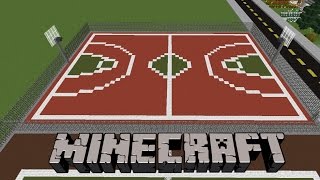 Minecraft Basketbol Sahası Yapımı [upl. by Rexanna]