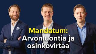 Mandatum Arvonluontia ja osinkovirtaa [upl. by Marino]