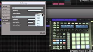 N I Maschine MK2 Ver 18 Instructional DVD 4 Setup Preference [upl. by Pammi]