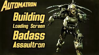 Fallout 4 Automatron DLC  Guide to Building Badass Assaultron from the Loading Screen [upl. by Germana]