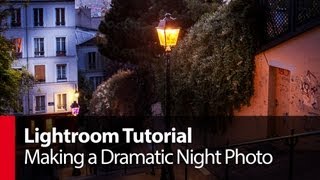 Making a Dramatic Night Photo with Lightroom 4  PLP  2 Serge Ramelli [upl. by Anitsyrc]