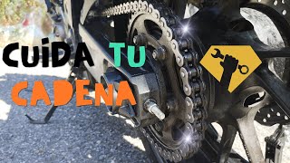 Limpiar Engrasar y Tensar  Yamaha XSR 700 [upl. by Yemar]