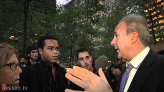 Peter Schiff Speaks for 1 Percent at Occupy Wall Street [upl. by Hsirehc18]