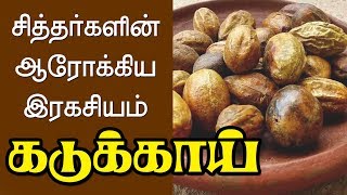 கடுக்காய் மருத்துவம்  Health Benefits of Kadukkai  Haritaki Powder Benefits  Kadukkai Podi [upl. by Vig]