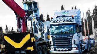 Push Pull  Heavy Haul  Cat 994  Mack Super Liner [upl. by Annwahsal]