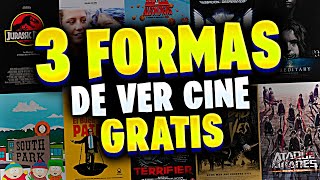 ¡Despídete de Netflix 🎥 3 MANERAS de Ver Películas GRATIS Legalmente [upl. by Annawahs]