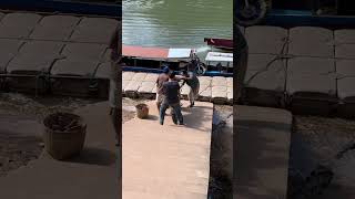 Muang Ngoi Dock  Nam Ou River Northern Laos [upl. by Birecree35]