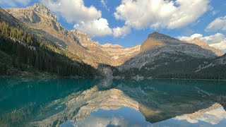 Lake OHara Shoreline Trail Hike amp Seven Veils Waterfalls Day 3 Yoho National Park BC [upl. by Gaudette257]