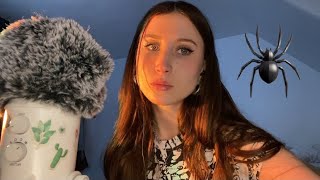 spiders crawling up your back 🕷️🕸️🕷️🕸️🕷️ asmr [upl. by Enirrok]