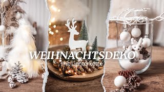 8 Ideen für Weihnachtsdeko mit Lichterketten  Weihnachtsdeko selber machen  DIY christmas decor [upl. by Kensell969]