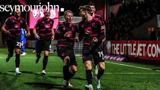 Match Highlights Cheltenham Town 20 Shrewsbury Town  Presented by Seymour John [upl. by Myrtia]