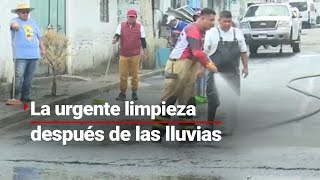 DESPUÉS DE LA TORMENTA A LIMPIAR  Cada año es la misma historia con las lluvias [upl. by Atikcir]