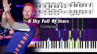 How to play A Sky Full Of Stars by Coldplay on piano in 15 seconds 🔥🎹 pianoteacher pianotutorial [upl. by Melc947]