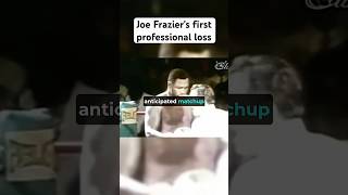 Joe Fraziers first professional loss ufc mma boxing [upl. by Lenaj]