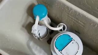 how to adjust a dual flush toilet [upl. by Asselim]