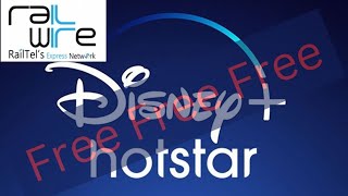 Railwire broadband Ott plans Disney plus hotstar premium super free [upl. by Ardnajela386]