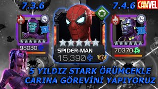 🔴 5 STARK ÖRÜMCEK İLE 736746 CARINA GÖREVİNİ YAPIYORUZ   LAGACY CHALLENGE  MCOC [upl. by Naenaj]